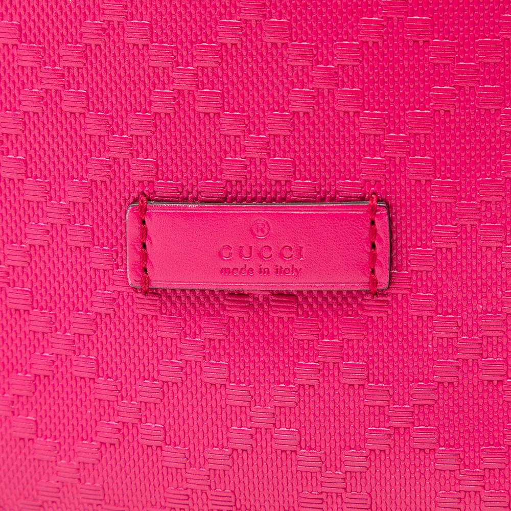 Pre-Loved Gucci Diamante Leather Bright Bucket Bag - Picture 5 of 7
